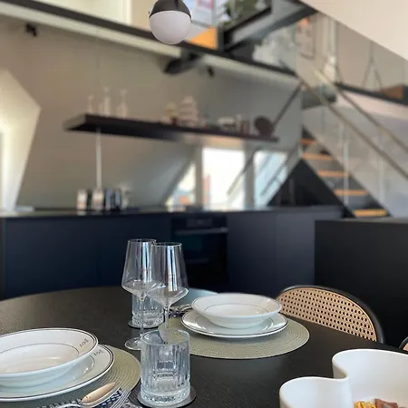 Parkside Designer Duplex Free Parking Appartamento Lubiana