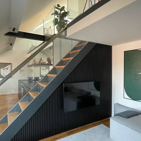 Parkside Designer Duplex Free Parking * Lublana