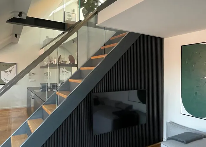 Parkside Designer Duplex Free Parking * Ljubljana